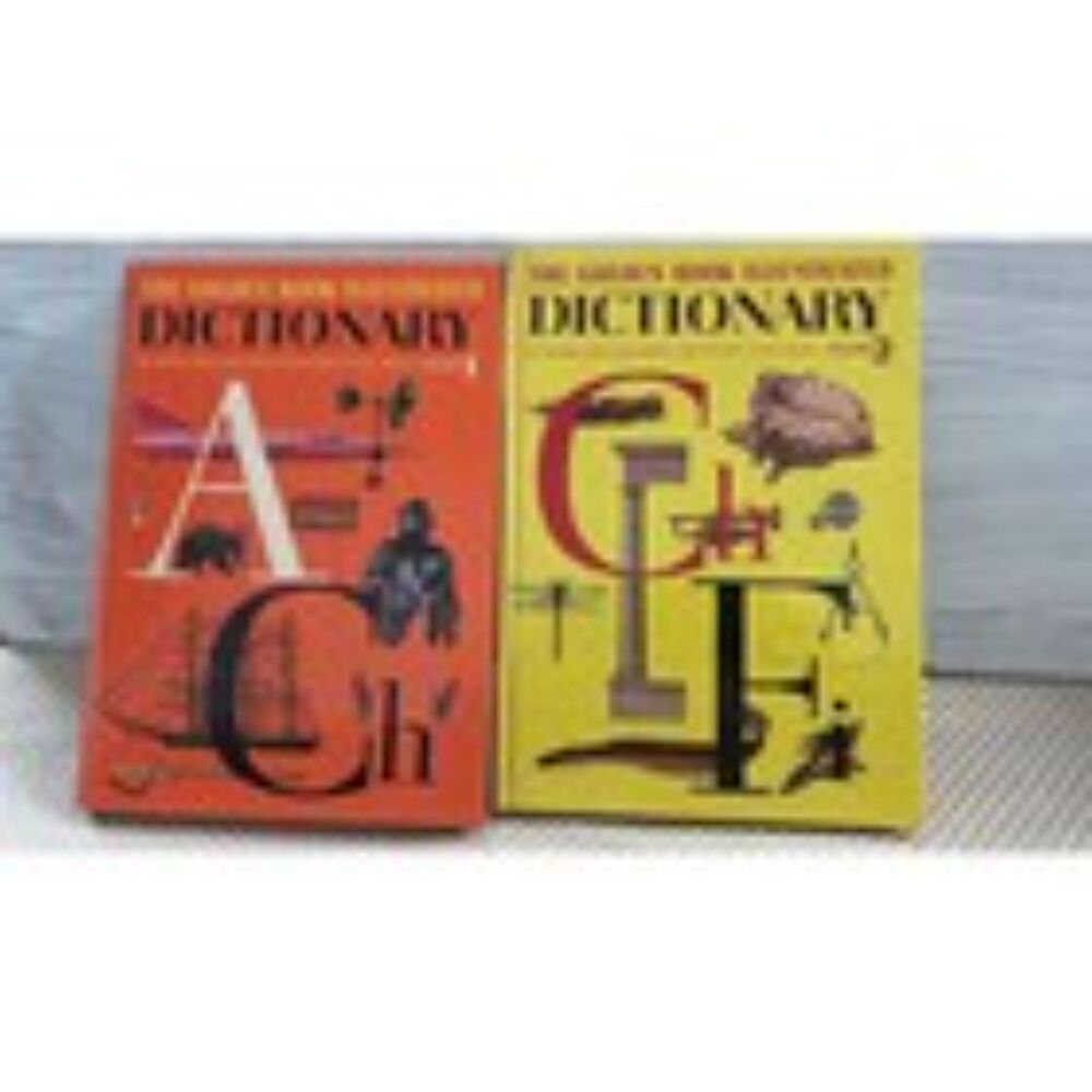 The Golden Book Illustrated Dictionary Set Set Of 6 Children - Picture 2 of 6